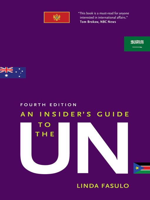 Title details for An Insider's Guide to the UN by Linda Fasulo - Available